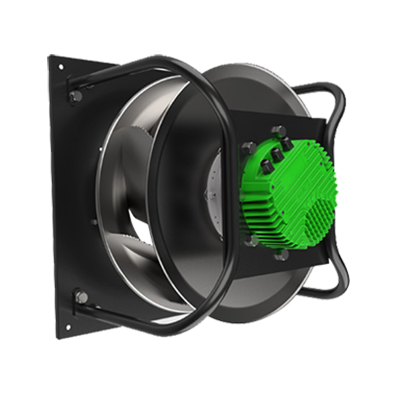 Centrifugalfläkt med blad av aluminium